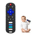 Baby Teething Toys, Remote Teethers for Babies, Cute Toy Remote for Boys and Girls, Food Grade Silicone Chew Toy