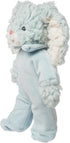 Mary Meyer Putty Nursery Stuffed Animal - Soft Toy, 11-Inches, Seafoam Blue PJs Bunny