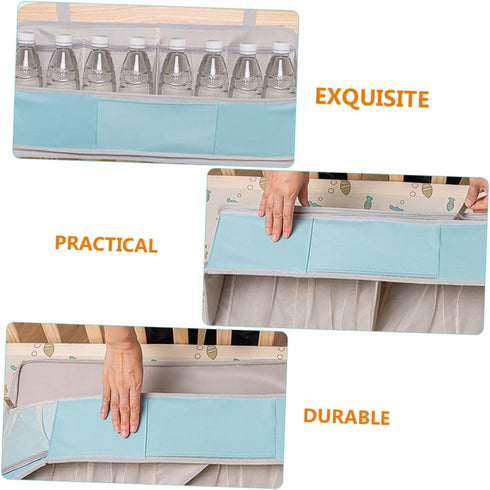 ORFOFE Diaper Caddy Organizer Lightweight Hanging Storage for Cribs Changing Tables Made of Durable Material