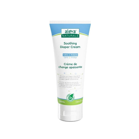 Aleva Naturals Soothing Baby Diaper Cream - Organic Shea Butter, 3.4 Fl Oz