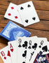 Bicycle Euchre Playing Card Deck - Double Deck, Blue - 9 Through Ace