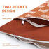2 Pack 11.8 inch 15.7inch Wet Dry Bags for Baby Cloth Diapers&Breast Pump Parts, Waterproof Reusable Wet Bag with Two