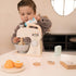 Wooden Mixer Set by New Classic Toys - Pretend Play Toy for Kids Cooking Simulation, Educational Toy for Preschool Age
