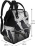 DWVTSLH Backpack Mummy Backpack Crow Birds Diaper Bag Multifunction Nappy Bags Waterproof Large Capacity Travel