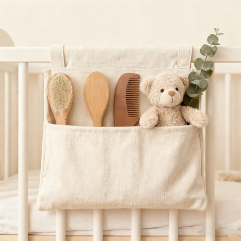 BMVDD Set, 3Pcs Custom Engraved Wooden Baby Hairbrush Natural Comb with Logo, Shower Favor, Newborns Toddler Grooming