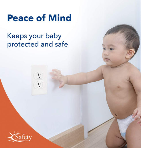 Safety Innovations Ultimate Outlet Safety Cap, Baby Proofing Outlet Plugs, 50 Pack for Child Safety