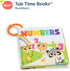 6+ B. toys Baby Bath Book Educational Book for Babies Book About Numbers Waterproof Bathtub Toys Months Tub Time Books