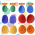 DENEZE 18pcs Easter Basket Stuffers Fidget Toys Sensory Stone for KidsTextured Soft Worry Stone for Autism Kids Calming
