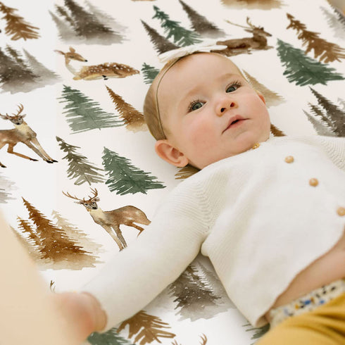 Pack Set 2 Pack, Stretchy Ultra Soft Jersey Knit Fitted n Play Sheets Portable/Mini Crib Sheets with Deep Pocket