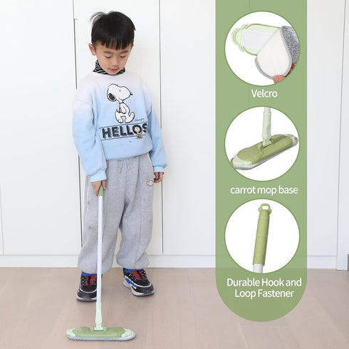Set, Set Set 1-5,6pcs Midoneat Kids Cleaning Toy Mini Child Broom, Mop and Dustpan, Little Housekeeping Helper ,Pretend