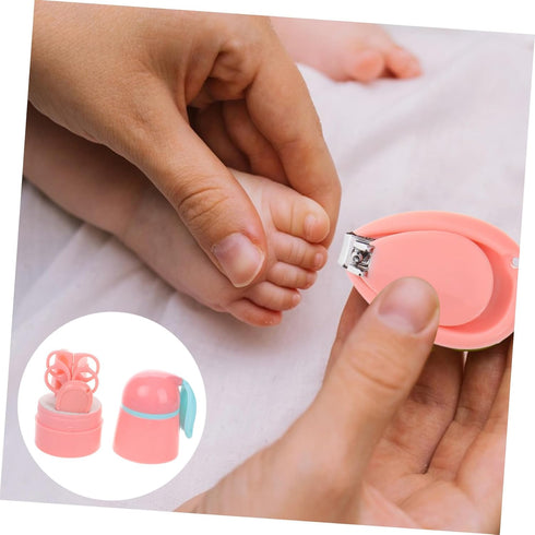 Gentle Nail Care Grooming Kit for Newborns - Cute Rabbit Ear Case