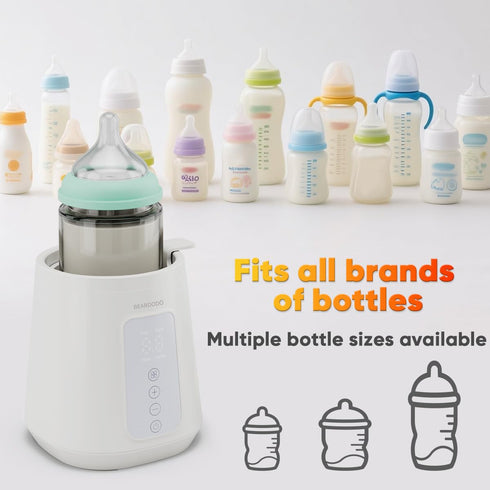 BEARDODO Baby Bottle Warmer, Fast Bottle Warmer for All Bottles, Breast Milk Warmer for Baby Breastmilk or Formula
