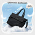 14L Large Puffer Diaper Tote Bag - Stylish Travel Bag for Moms