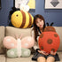 Cute Ladybug Plush Pillow - Stuffed Animal Toy for Kids, Kawaii Soft Lady Beetle Gift for Home Decor