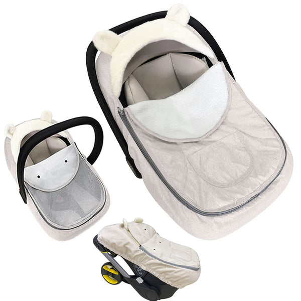Car Seat Cover Baby Carseat Covers,Car Seat Covers for Babies Winter,Universal Infant