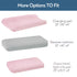 Magik & Kover 4 Pack 32"x16" Changing Pad Cover Fitted for Boys Girls, Baby Changing Table Cover Sheets Neutral, Soft