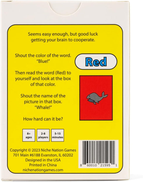 Mishy Match - The Hardest Easy Game Ever - Mensa Award Winning Hilarious Party Game - Card Games for Adults and Families - Brain Games
