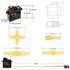 DSPOWER 2PCS 4.3G 1/24 1/28 SCX24 Mini Servo, RC Micro Digital Servo Motor Metal Gear Coreless Steering Servos