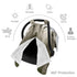 Zhbvncp Goat Baby Car Seat Cover & Breastfeeding Nursing Cover - Breathable Stretch Fabric Multi-Use Nursing Cover