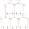 5 Sets Mini Doll Hanger Accessories, Little Hangers for 18 Inch Dolls, Iron Baby Clothing Support