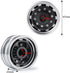 2pcs Metal Front Wheel Hubs Rims for 1/14 Tamiya Tractor Climbing Trailer RC Car Upgrade Parts