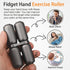 Umnodobn Handheld Fidget Hand Roller Toy, Metal Hand Spinner for Kids Adults, Cool Gadget EDC Autism ADHD Anxiety Desk