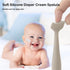 3 Pack Baby Diaper Cream Spatula - Baby Diaper Rash Cream Applicator for Butt Paste Diaper Creams - Diaper Cream Brush