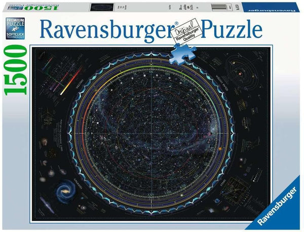 Ravensburger 1500 Piece Jigsaw Puzzle - Map of The Universe for Adults & Kids 12+