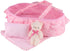 Baby Doll Cradle Bassinet, Portable Doll Carrier with Soft Pillow and Quilt for Smaller Dolls