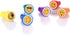 Plastic Stamps for Kids, LUCKYBIRD Self Inking Goofy Smile Silly Face Stamps Set, 6 Count