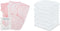 Comfy Cubs Swaddle Blankets and Baby Washcloths Bundled
