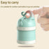 Manwetye 2 3-Layers PCS Baby Milk Powder Dispenser,Formula Dispenser Portable Milk Powder Formula Dispenser Container