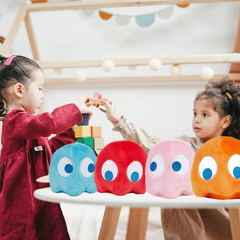 Pingong Blue Ghost Plush Toy, 6 Inch Soft Stuffed Animal, Birthday Gift for Kids Girls Boys