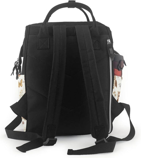 ZSUUGJ Backpack Cute Owl Printed Diaper Bag Baby Bag Multi Function Baby Changing Bags For Travel