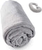 1 MIDDLE ONE C Shaped Pregnancy Pillowcase, Breathable Velour Replacement Cover with