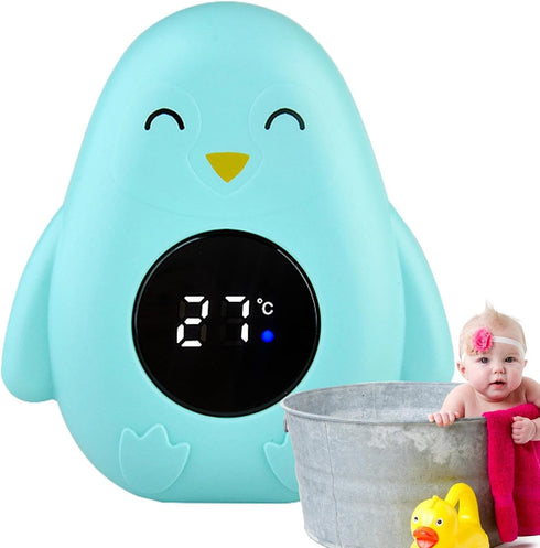 GLANSI Baby Bath Thermometer, Baby Bath Thermometer with LED Display, Digital Bath Thermometer, Bath Temperature