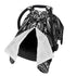 Hcpwzrf Black White Paisley Baby Car Seat Cover & Nursing Cover - Breathable