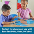 Learning Resources Plastic Base Ten Flats, 10 Piece Set
