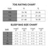BubblePanda 6-12 1.0 2-Way Rayon Made from Bamboo Sleep Sack Months Tog Ultra Soft Baby Wearable Blanket Toddler Sleep