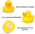 6 JOYIN Pcs Prefilled Easter Eggs with Floating Animal Light-up Bath Toys, Luminous Bathtub Toys for Kids Easter Eggs