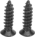 55mm/2.2in 1/10 Scale Rubber Tires & Wheel Rims AntiSkid for D12 Model Parts (Silver S)