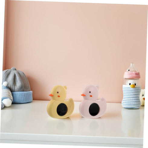 VANZACK 2pcs Swimming Bath Thermometer Floating Duck Shape Water Temperature Monitor for Boy Girl Safe Bath Accurate