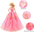 BARWA 5 Pcs Handmade Doll Clothes Wedding Gowns Party Dresses for 11.5 Inch Dolls