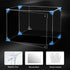Acrylic Display Case for Collectibles, Clear Box with Mirrored Back for Action Figures, Lego Model, Doll Toys Display