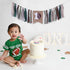 FELIX 1st Football First Birthday High Chair Banner - Football Birthday Decorations,Sport Themed Party Decor Banner