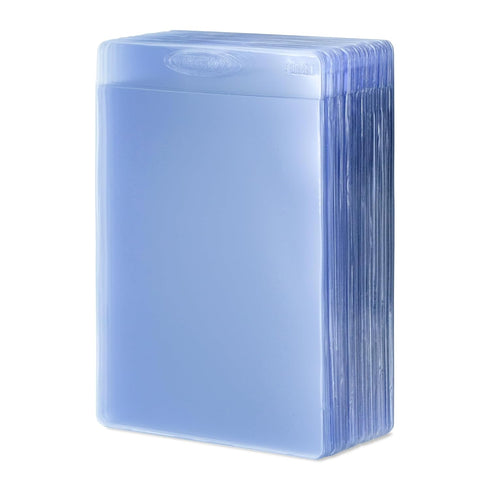 BCW Semi Rigid Card Holder #1, 50 Pack, Semi Rigid Card Sleeves for Grading, PSA Submission Card Savers