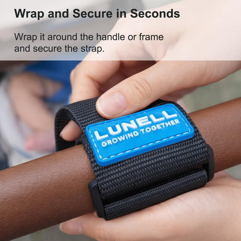 Generic LUNELL Stroller Hook Strap for Kids Scooter and Diaper Bag Universal Stroller Accessory