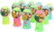 VICASKY 12pcs Small Rubber Gashapon Machine Candy Dispenser Food Pencil Eraser Mini Puzzles
