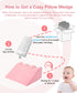 Tummy Nursing Reflux Prop for Infant,Baby Colic & Gas Relief,Memory Foam Nursery Support with Reusable Bag & Colorbox