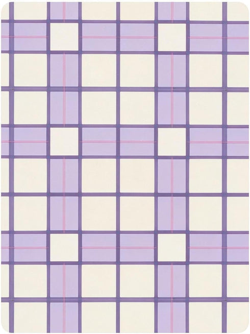 JUNZAN 52x28 Plaid Gingham Baby Crib Sheets Cotton Fitted Crib Sheets for Boys Girls Standard Toldder Bed Mattress